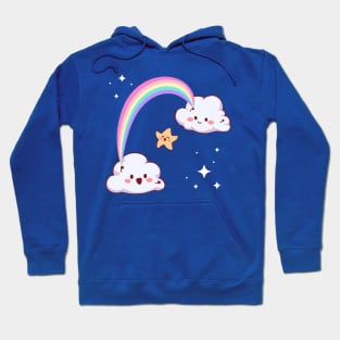 Kawaii Rainbow Hoodie